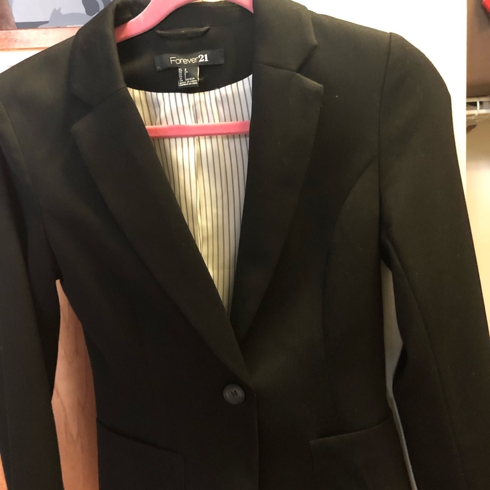 Forever 21 Black Blazer